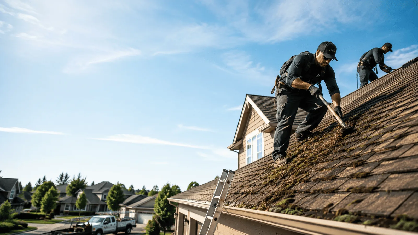 Roof Moss Removal in Maribel, WI near me